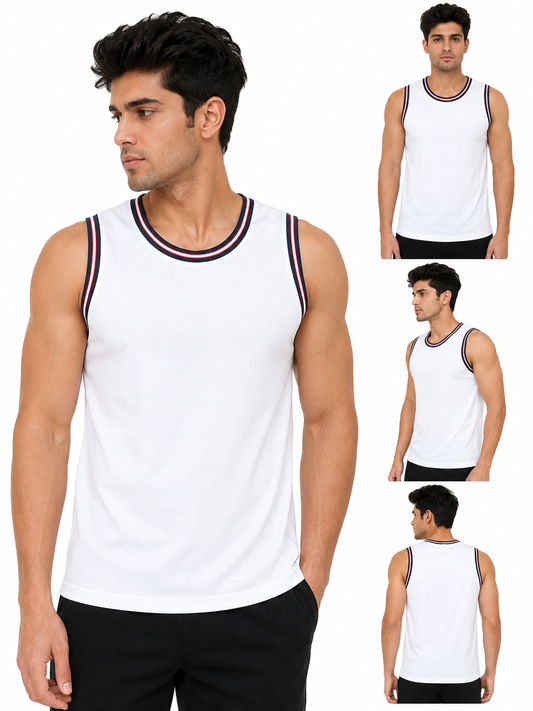 ADIMAC Men's Premium Tank Top | Breathable Sleeveless Sports Vest